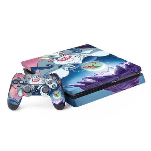 Disney Villains Ursula Ariel and Flounder PlayStation PS4 Skins